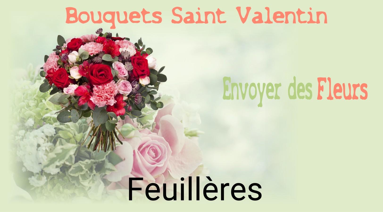 Roses de Saint-Valentin livrées à Feuillères